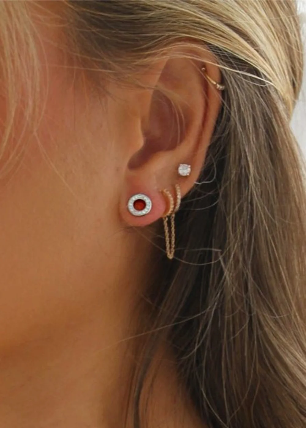 Say It With Silver Circle of Life Earrings - One Size Image 2