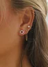 Say It With Silver Circle of Life Earrings - One Size Image 2