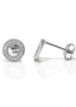 Say It With Silver Circle of Life Earrings - One Size Image 1