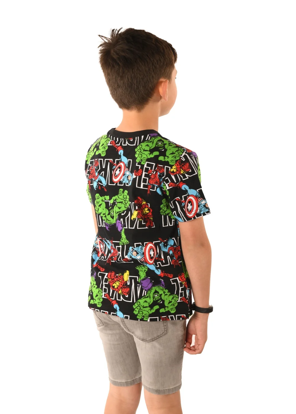 Marvel Kids T Shirt (8-12 yrs) - 7-8 Yrs Image 2