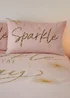 Catherine Lansfield Christmas Sparkle Reversible Duvet Cover Set - Single Image 3