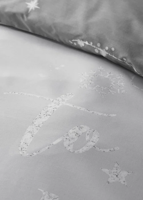 Catherine Lansfield A Lot Like Christmas Reversible Duvet Cover Set - Single Image 4