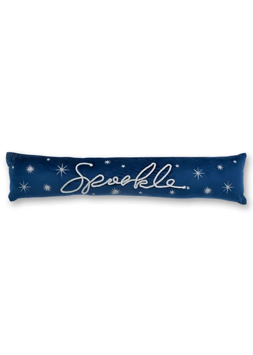 Catherine Lansfield Christmas Sparkle Door Draught Excluder (90x20cm) - One Size Image 1