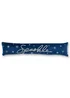 Catherine Lansfield Christmas Sparkle Door Draught Excluder (90x20cm) - One Size Image 1