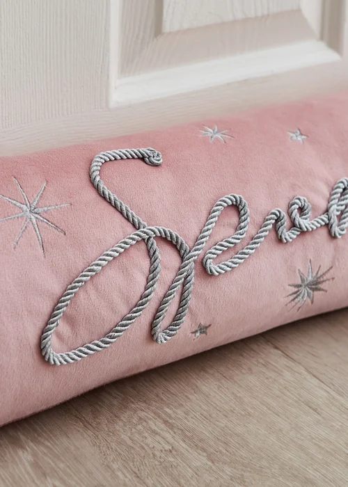 Catherine Lansfield Christmas Sparkle Door Draught Excluder (90x20cm) - One Size Image 3