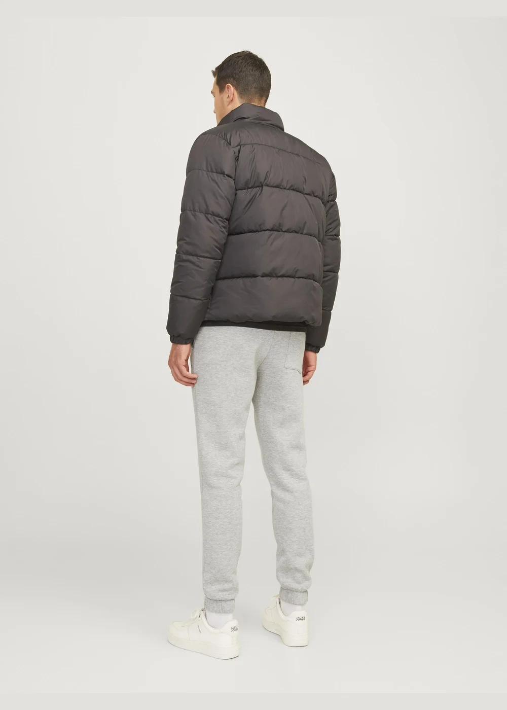 JJ Rebel Grey Logo Jogging Bottoms - S Image 2
