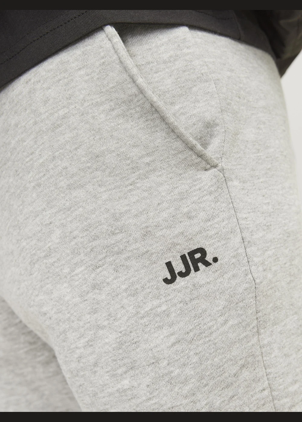 JJ Rebel Grey Logo Jogging Bottoms - S Image 3