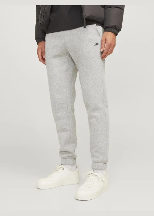 JJ Rebel Grey Logo Jogging Bottoms - S Image 7