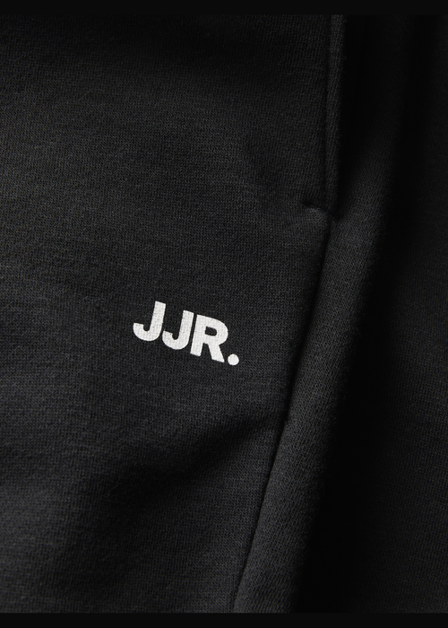 JJ Rebel Black Logo Jogging Bottoms - S Image 6