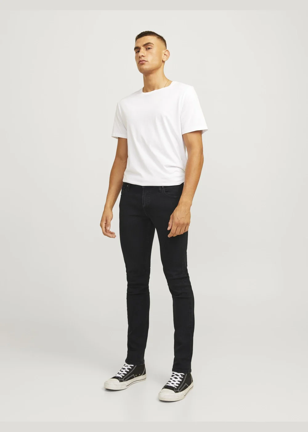 JJ Rebel Black Slim Fit Jeans - 28 Image 3
