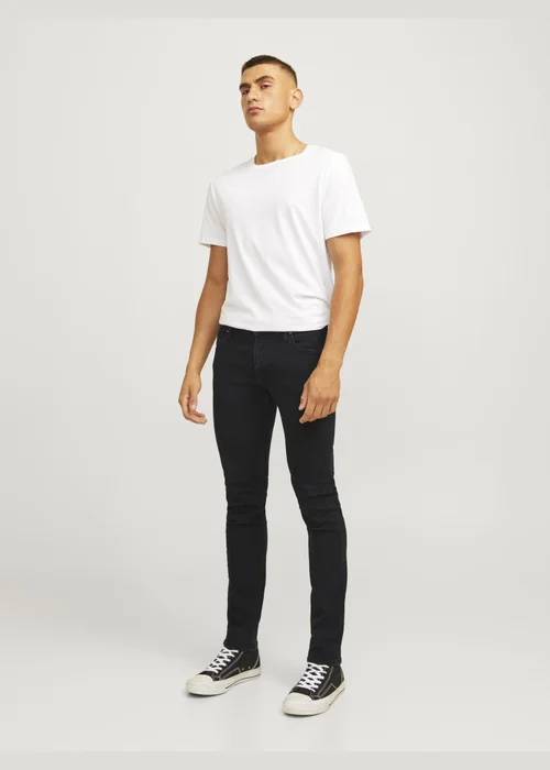 JJ Rebel Black Slim Fit Jeans - 28 Image 3