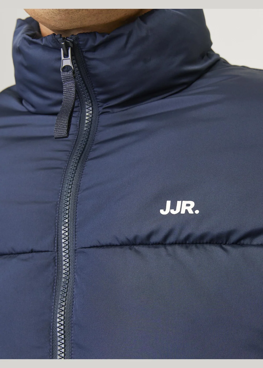 JJ Rebel Navy Padded Puffer Coat - S Image 6