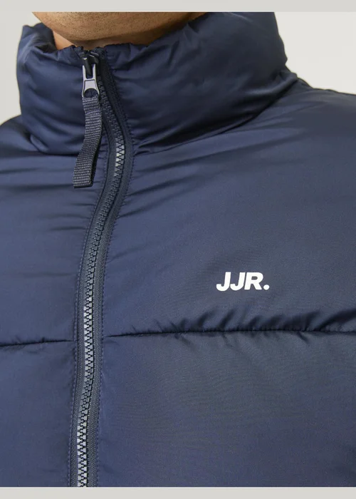 JJ Rebel Navy Padded Puffer Coat - S Image 6