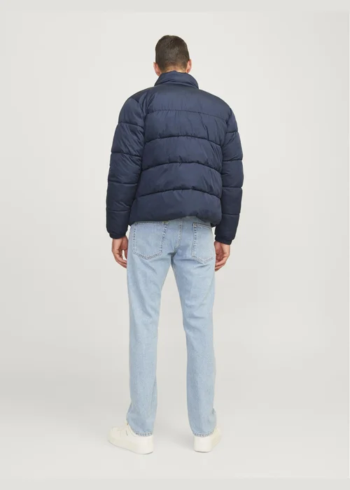 JJ Rebel Navy Padded Puffer Coat - S Image 2