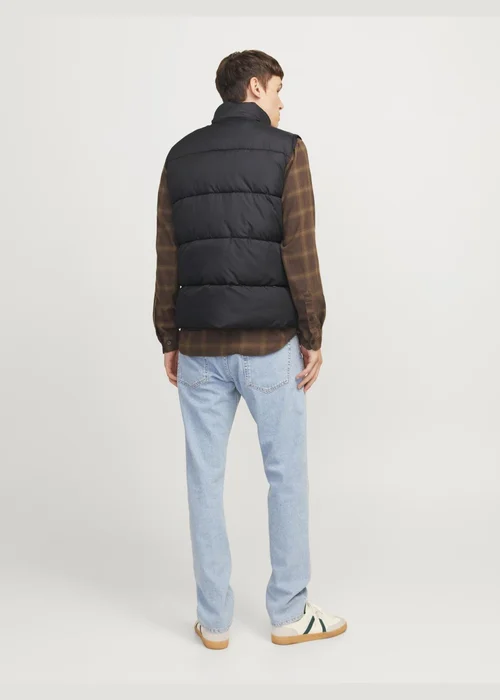 JJ Rebel Black Padded Gilet - S Image 2