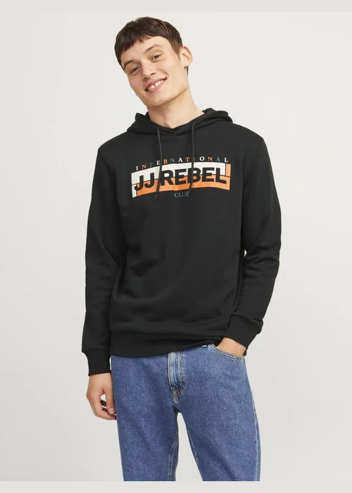 JJ Rebel Black Nathan Hoodie - S Image 3