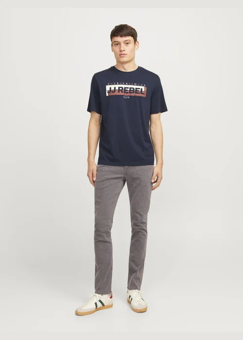 JJ Rebel Navy Nathan T-Shirt - S Image 1