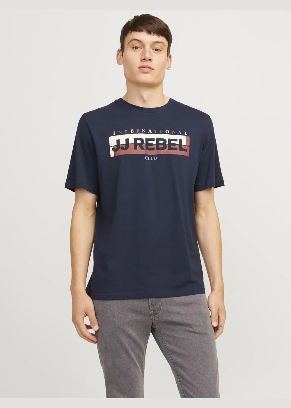 JJ Rebel Navy Nathan T-Shirt - S Image 3