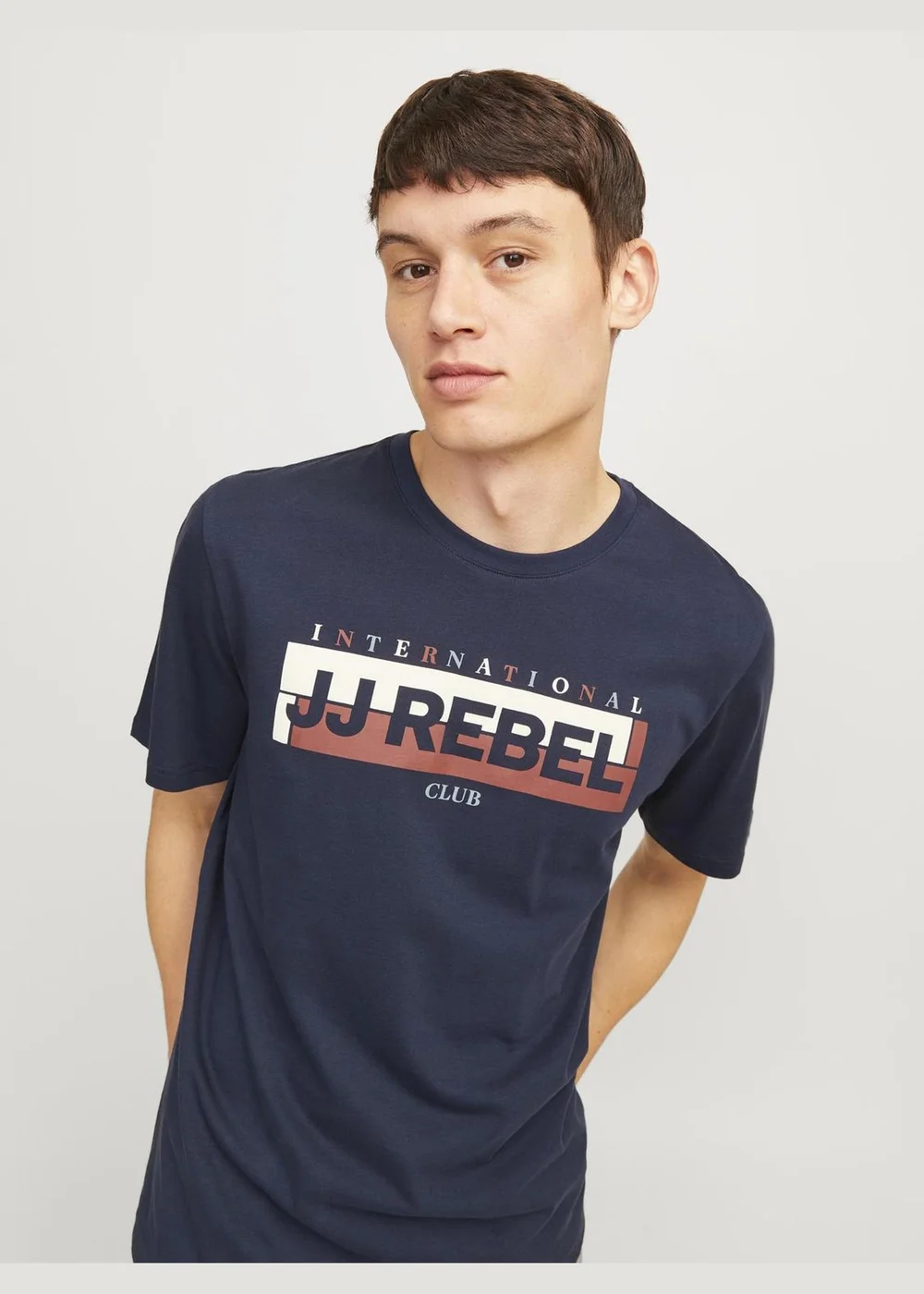 JJ Rebel Navy Nathan T-Shirt - S Image 4