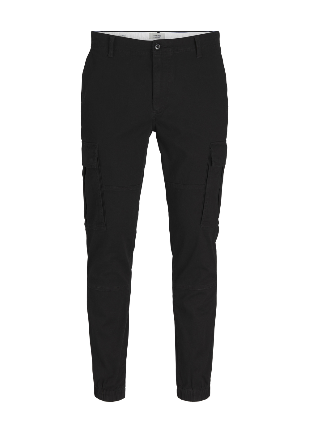 JJ Rebel Black Michael Cargo Trousers - 28 Image 8