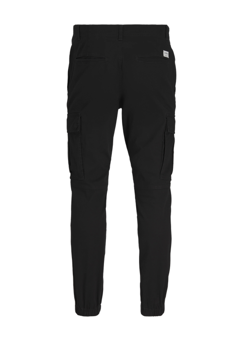JJ Rebel Black Michael Cargo Trousers - 28 Image 9
