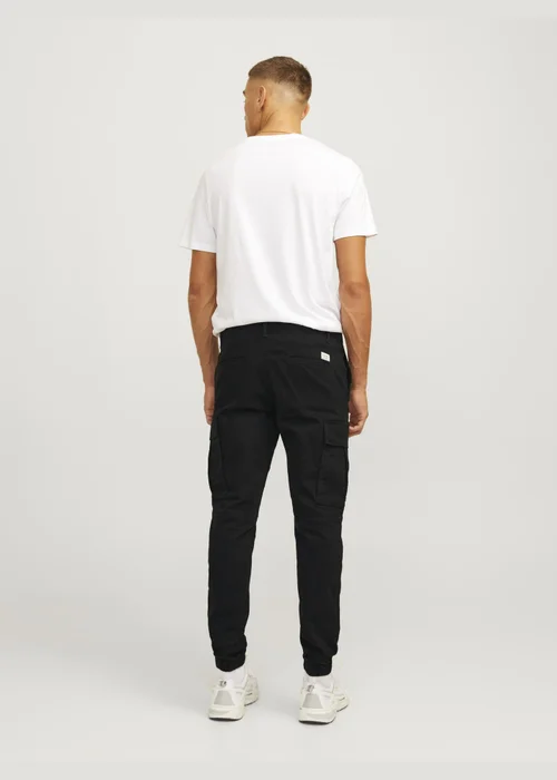 JJ Rebel Black Michael Cargo Trousers - 28 Image 2