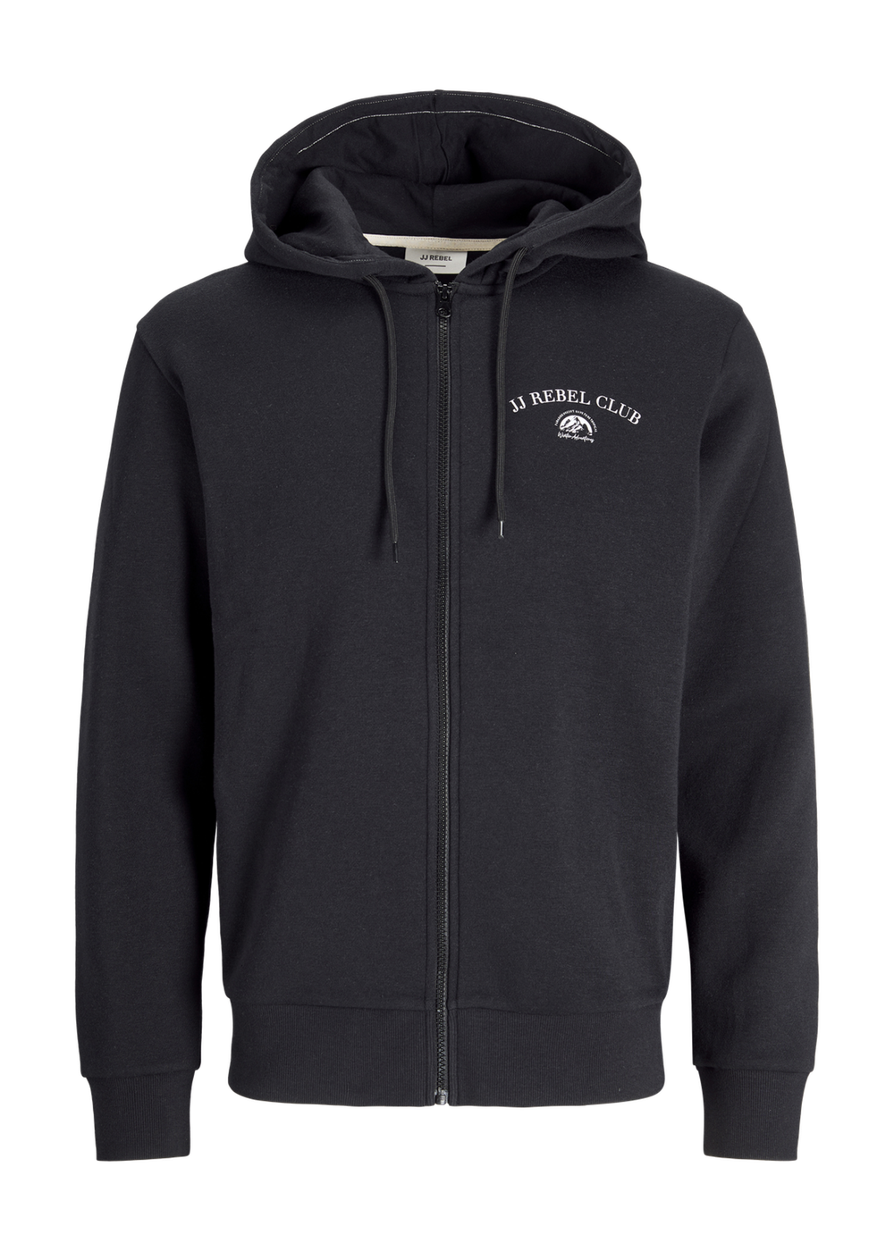 JJ Rebel Black Zip Up Hoodie - S Image 7