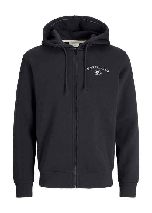 JJ Rebel Black Zip Up Hoodie - S Image 7