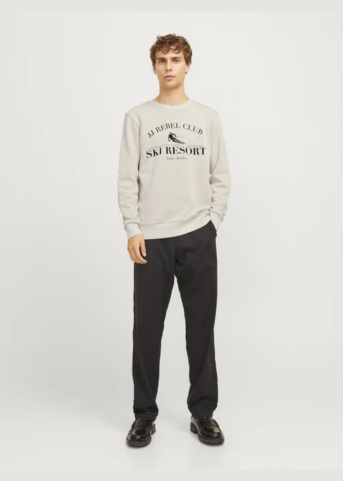 JJ Rebel Cream Club Sweatshirt - Small Image 3