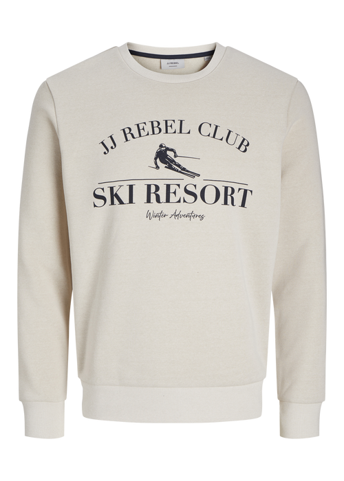 JJ Rebel Cream Club Sweatshirt - Small Image 6