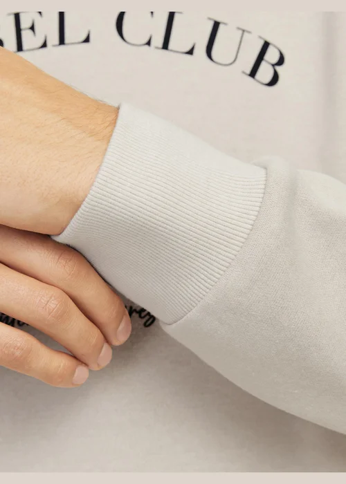 JJ Rebel Cream Club Sweatshirt - Small Image 5