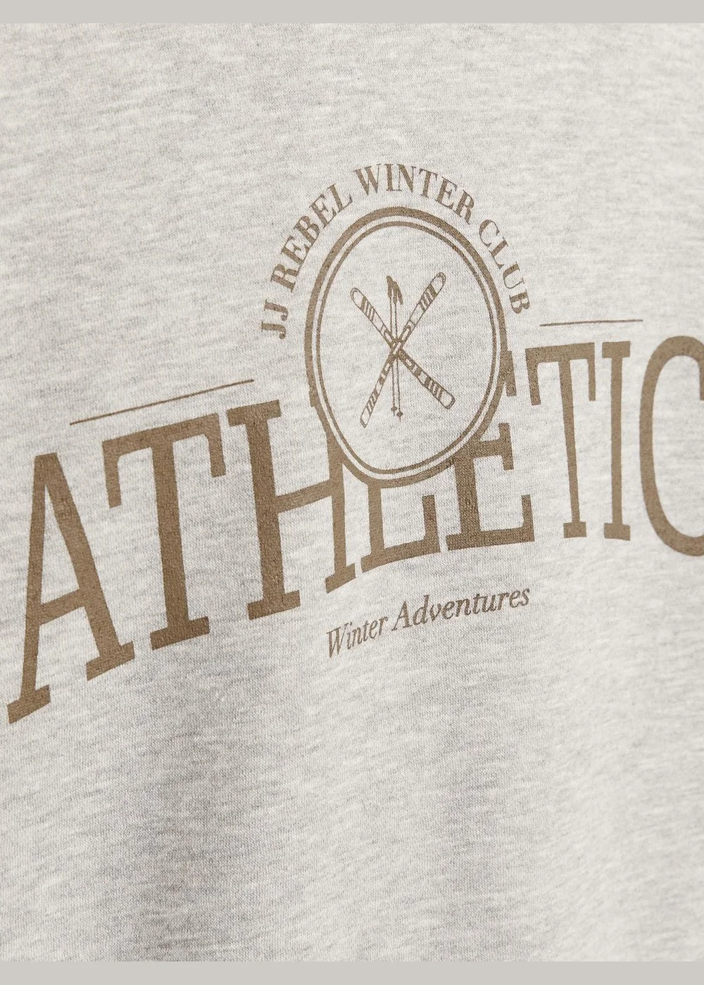 JJ Rebel Grey Athletic Sweatshirt - Small Image 5