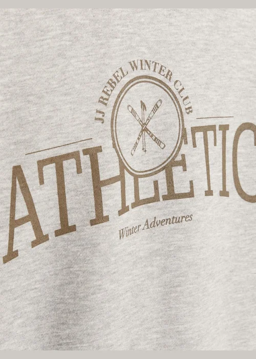 JJ Rebel Grey Athletic Sweatshirt - Small Image 5