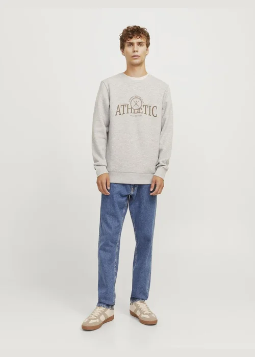 JJ Rebel Grey Athletic Sweatshirt - Small Image 3
