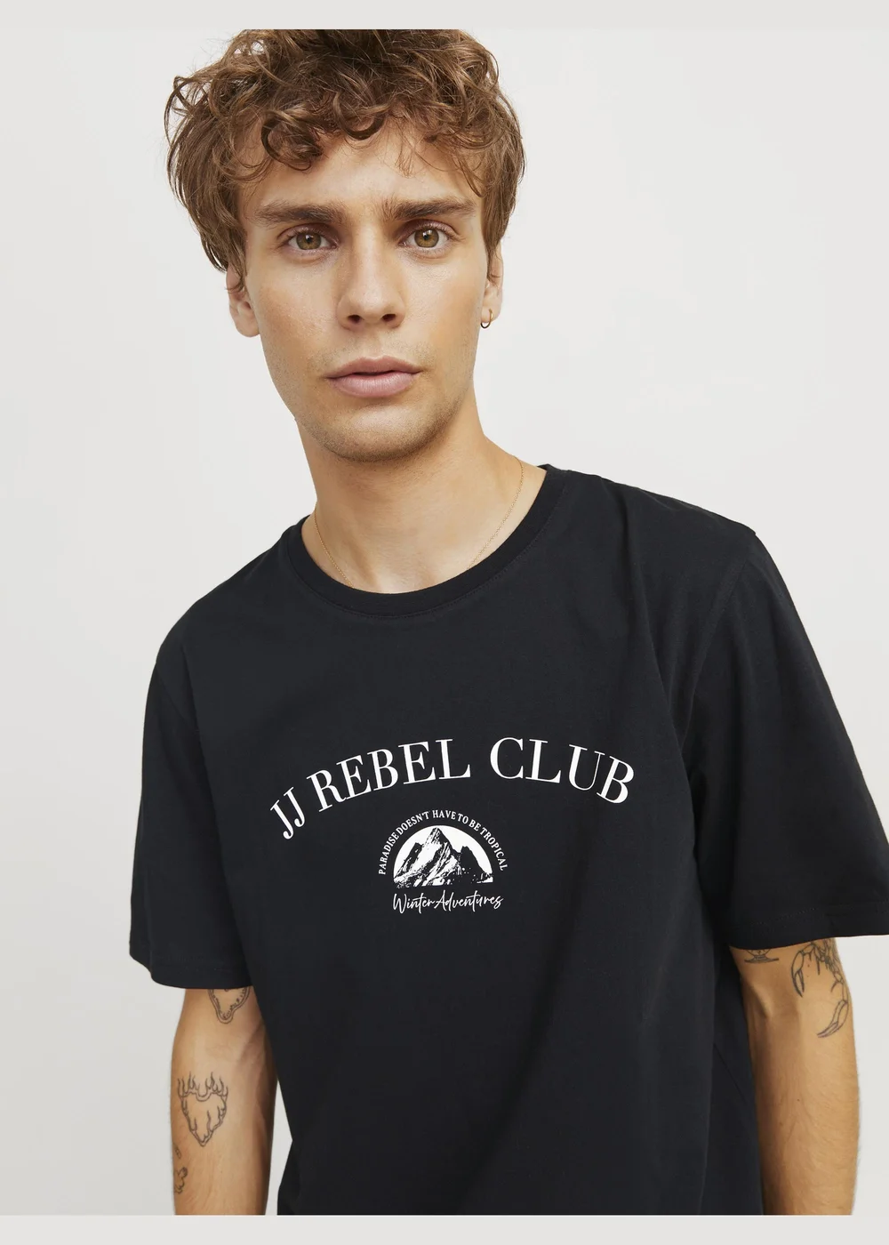 JJ Rebel Black T-Shirt - S Image 3
