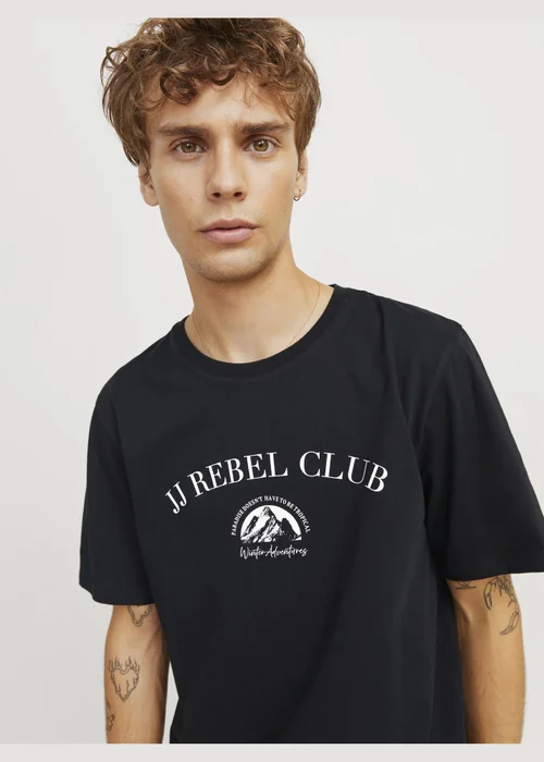 JJ Rebel Black T-Shirt - S Image 3