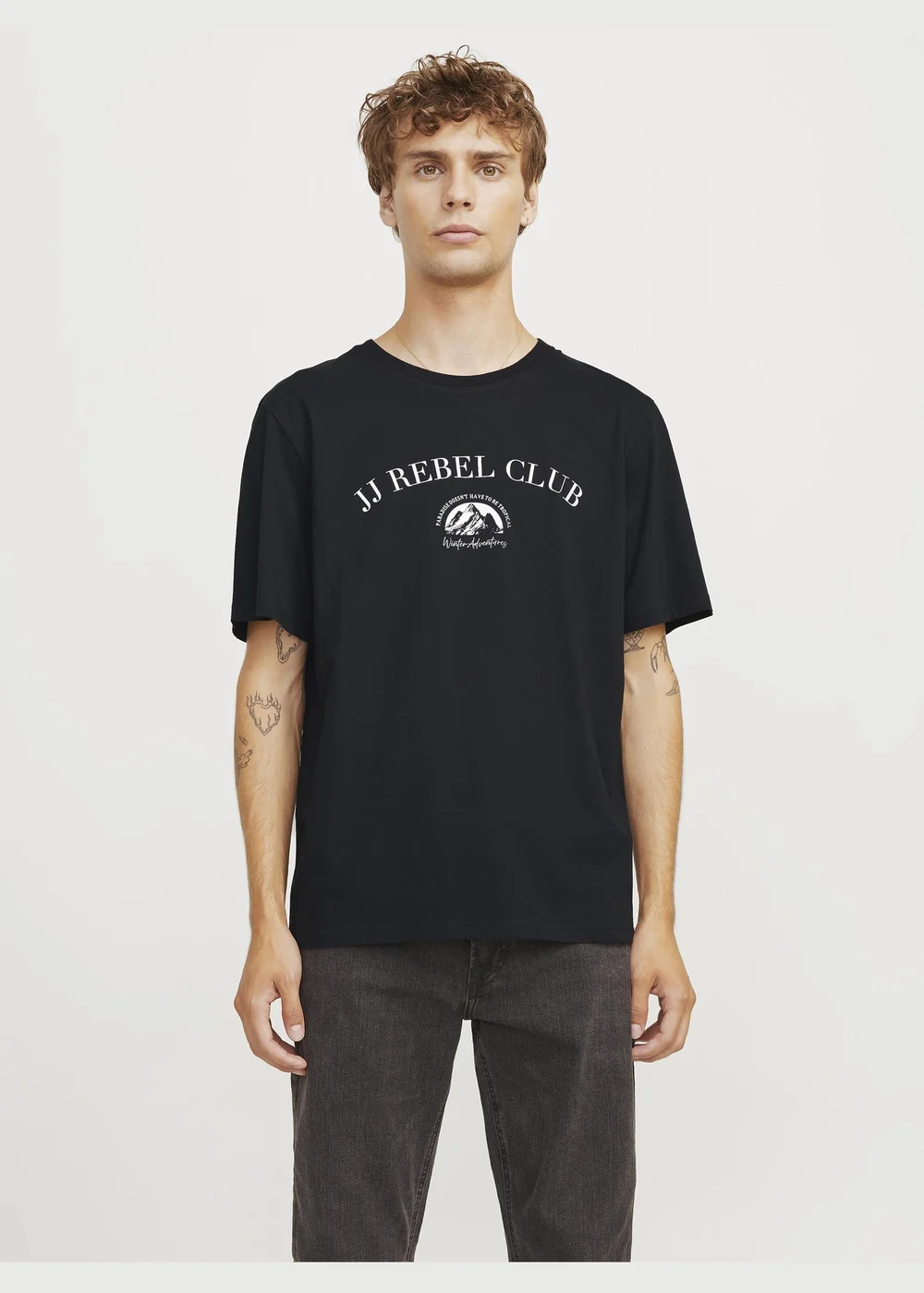 JJ Rebel Black T-Shirt - S Image 1