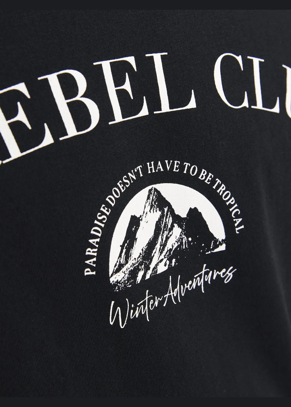JJ Rebel Black T-Shirt - S Image 5