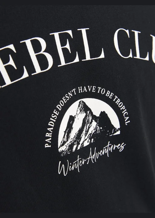 JJ Rebel Black T-Shirt - S Image 5