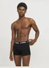 JJ Rebel 3 Pack Black Boxers - Small Image 1