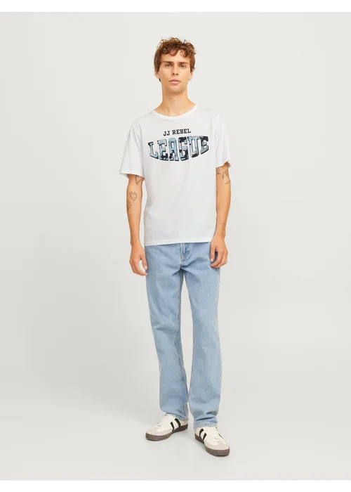 JJ Rebel White League T-Shirt - S Image 3