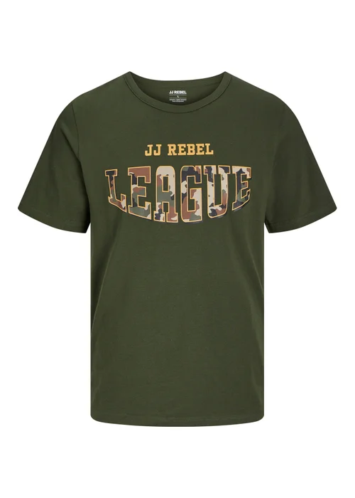 JJ Rebel Green League T-Shirt - L Image 7