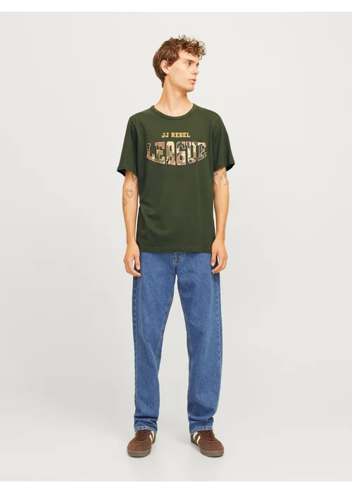 JJ Rebel Green League T-Shirt - L Image 1