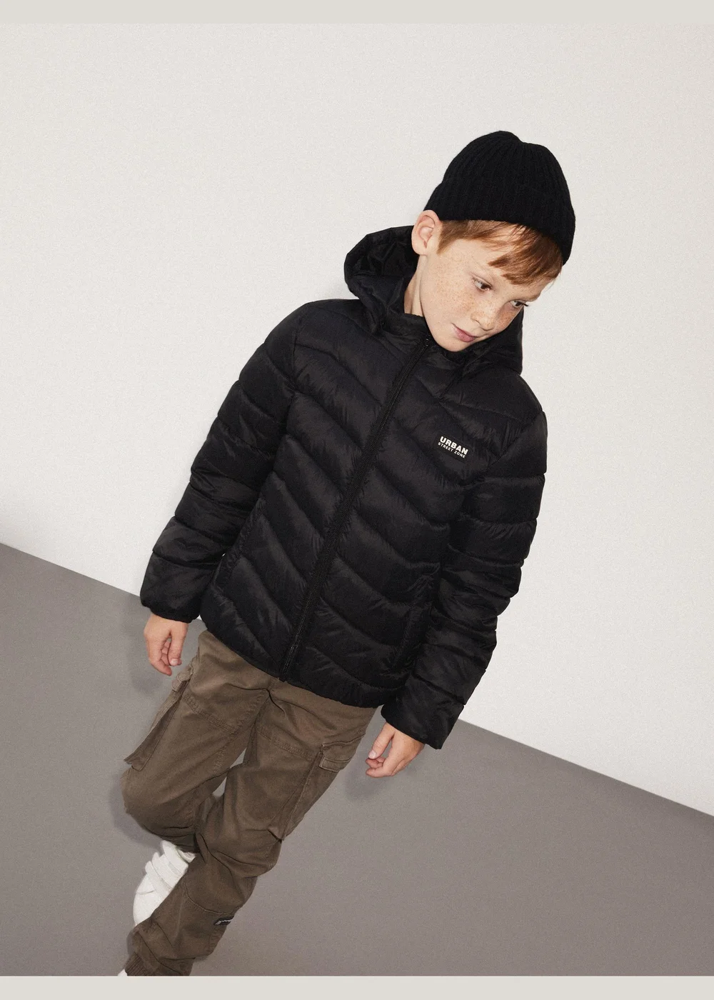 Name It Kids Black Coat (6-12yrs) - 6 Yrs Image 4