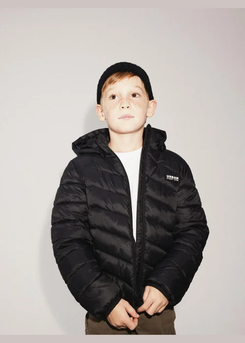 Name It Kids Black Coat (6-12yrs) - 6 Yrs Image 1
