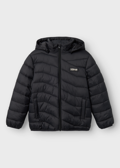 Name It Kids Black Coat (6-12yrs) - 6 Yrs Image 2