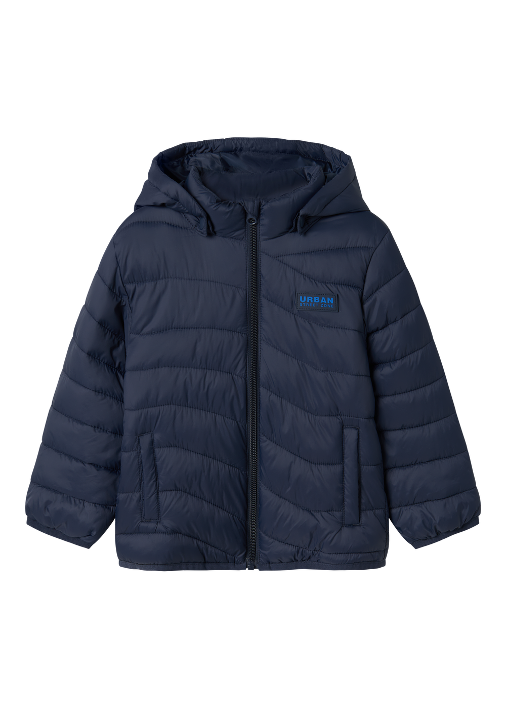 Name It Kids Navy Padded Coat (9mths-5yrs) - 1-1.5 Yrs Image 5