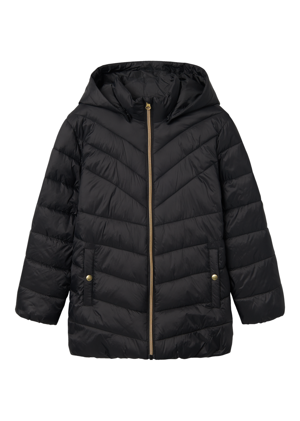 Name It Kids Black Padded Coat (6-12yrs) - 6 Yrs Image 6