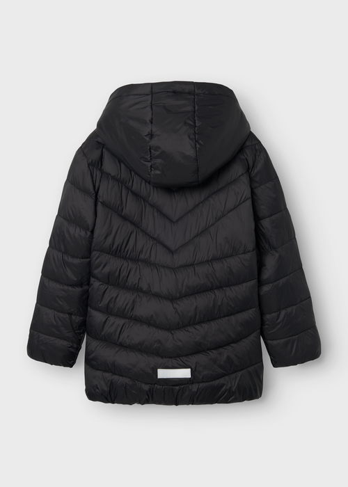 Name It Kids Black Padded Coat (6-12yrs) - 6 Yrs Image 3