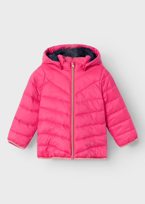 Name It Kids Pink Padded Coat (9mths-5yrs) - 9-12M Image 1